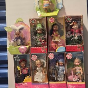 Dolls Set - Multicolor BARBIE KELLY CLUB 9 DOLLS